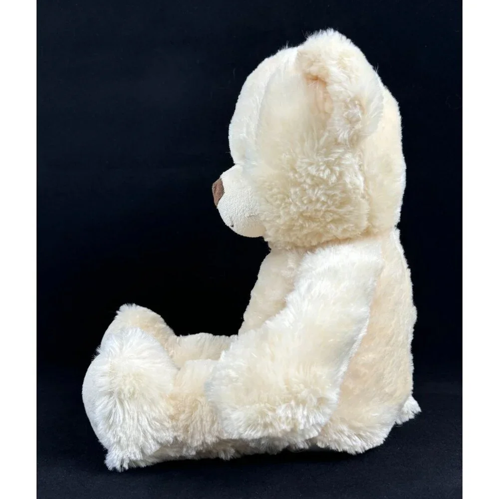 Build A Bear Workshop Lil Buttercream Cub Teddy Bear Plush Soft Cuddly Off-White